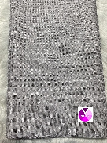 Grey Leaves Lace (5 yards)