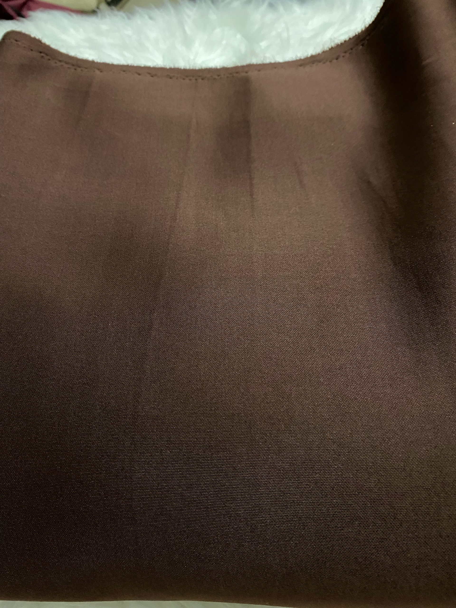 Dark Brown Scuba Material