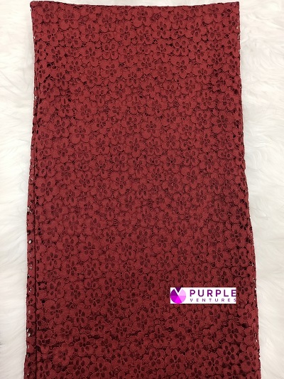 Red Floral Chantilly