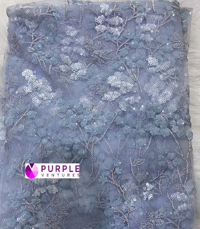 Sky Blue Lace (5 yards)