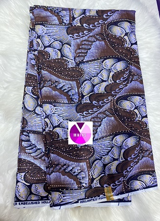 Stone Ankara - Brown & Blue