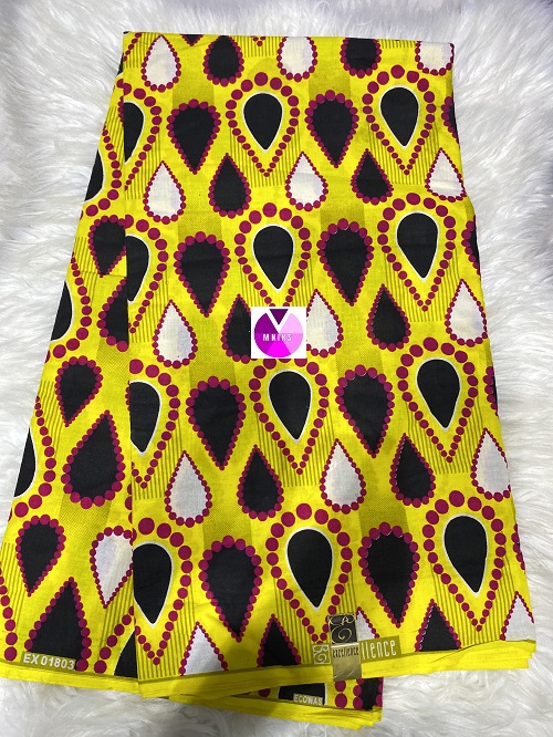 Tear Drop Yellow & Pink