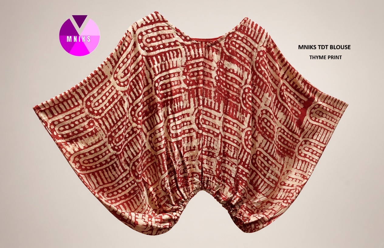 Women's Adire Ankara Blouse | MNIKS TDT Blouse | ₦15,000 - Image 6